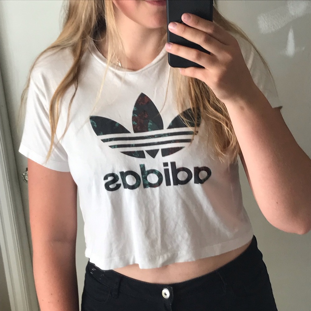 Adidas crop top